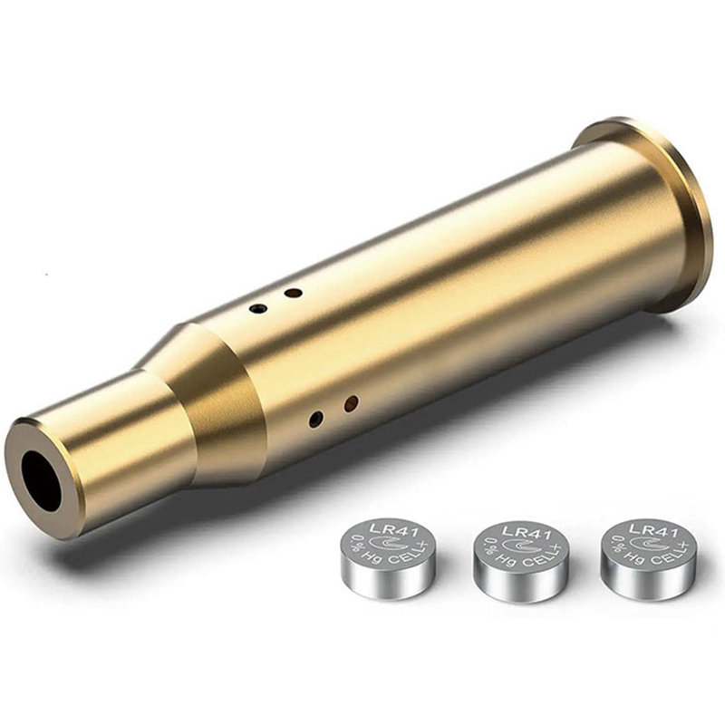 Феячи саңылау 7.62x54R қызыл лазерлік көздеу құралы 3 батарея жинағы бар